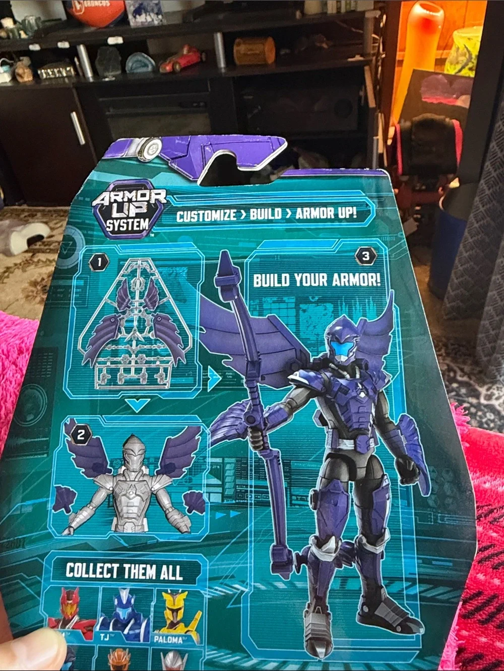 Armorsaurs Armor-Up System Action Figure - Purple